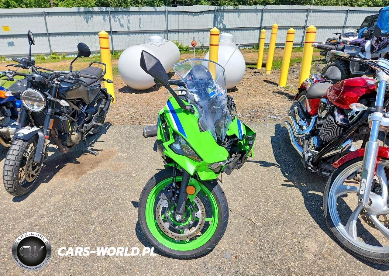 2024 Kawasaki Ex500 A VIN:ML5EXGJ10RDA20916 - 2