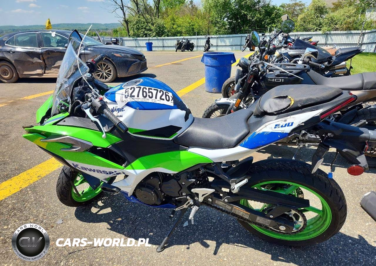 2024 Kawasaki Ex500 A VIN:ML5EXGJ10RDA20916 - 3