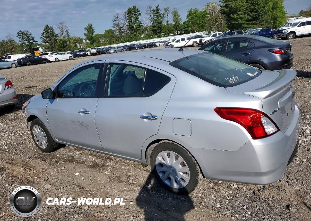 2017 Nissan Versa 1.6 Sv VIN:3N1CN7APXHK436378 - 2