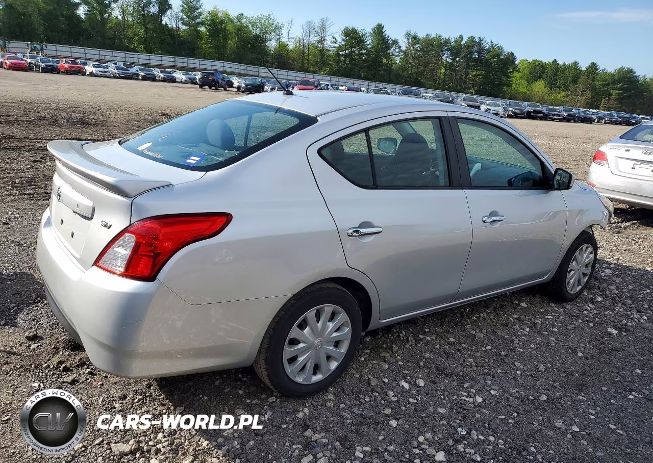 2017 Nissan Versa 1.6 Sv VIN:3N1CN7APXHK436378 - 3