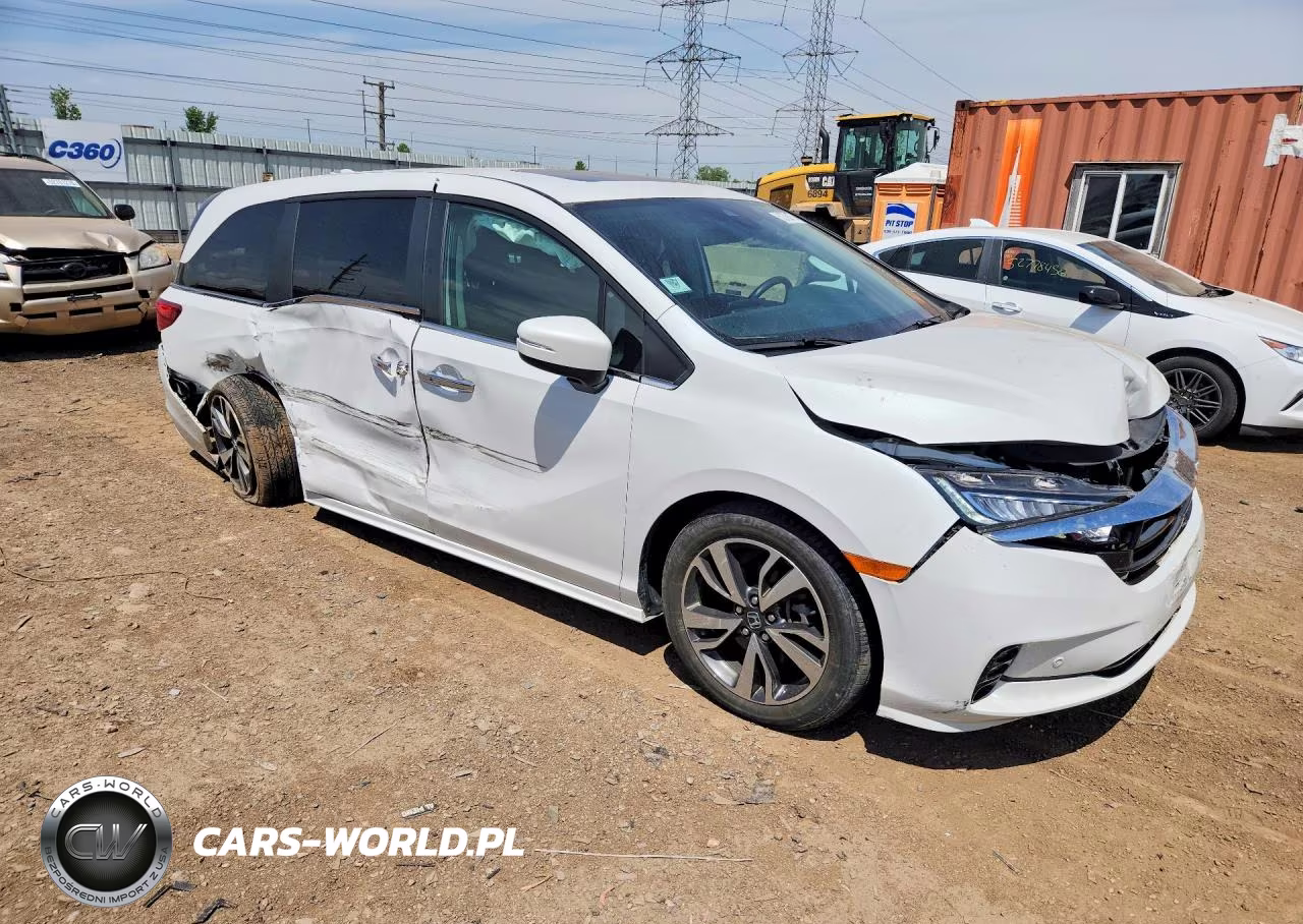 2022 Honda Odyssey Touring VIN:5FNRL6H85NB024623 - 4
