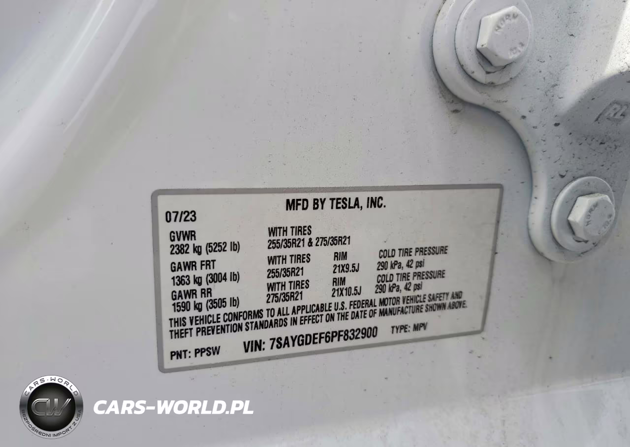 2023 Tesla Model Y VIN:7SAYGDEF6PF832900 - 12