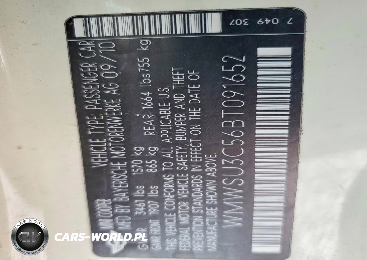 2014 Mini Cooper VIN:WMWSU3C56BT091652 - 13