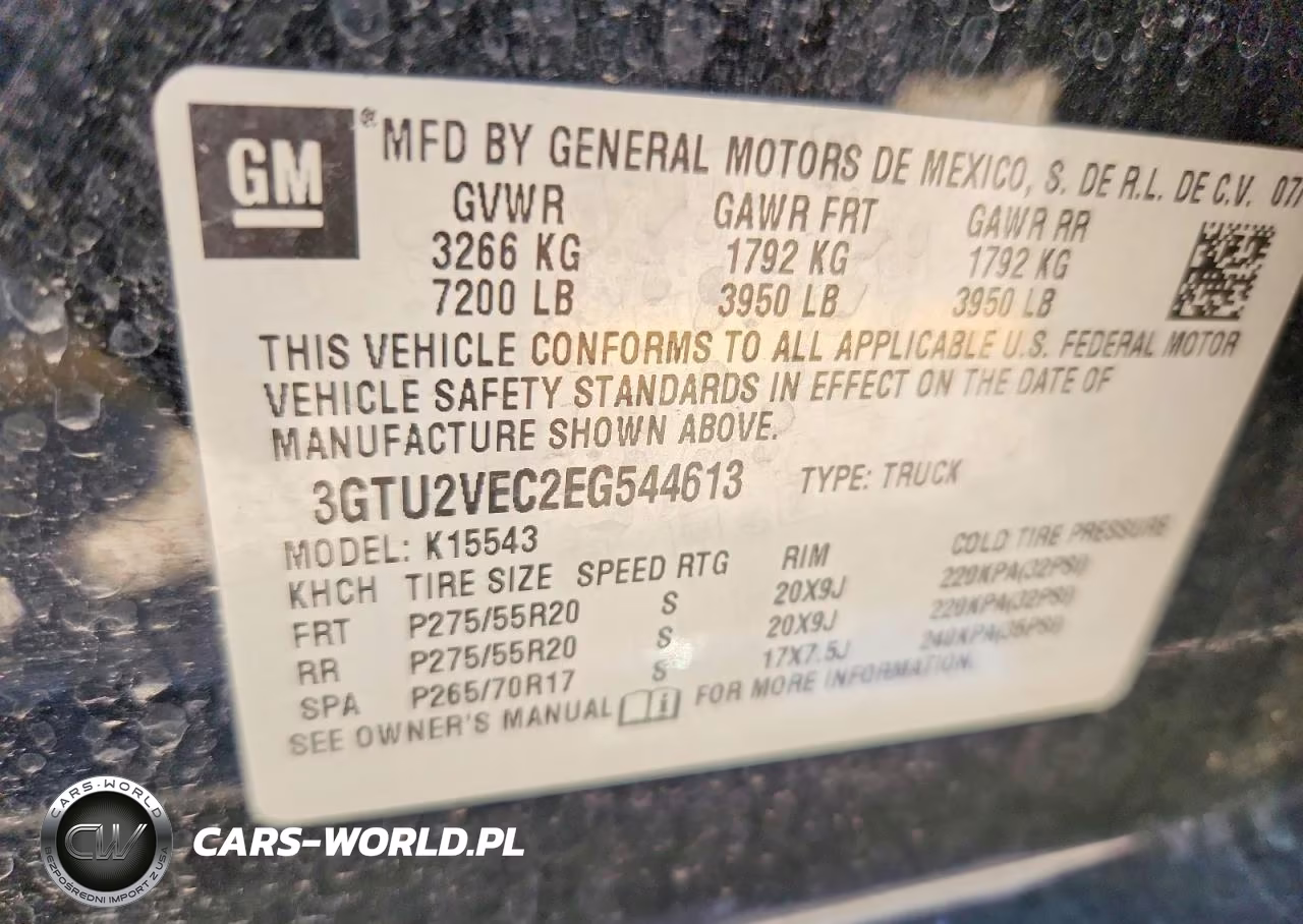 2014 GMC Sierra K1500 Slt VIN:3GTU2VEC2EG544613 - 12