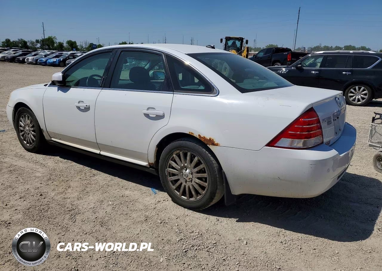 2007 Mercury Montego Premier VIN:1MEHM42187G613567 - 2