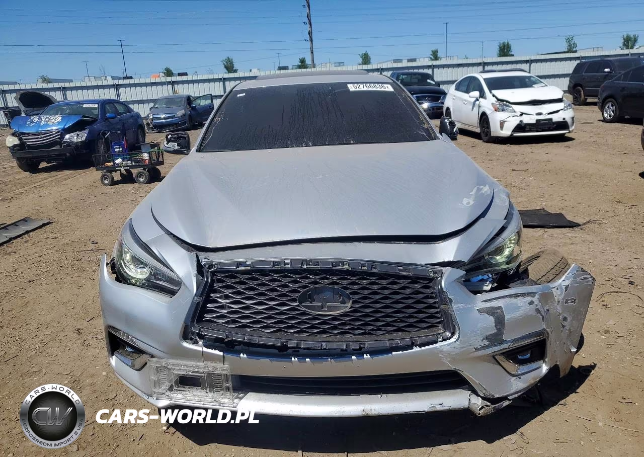 2019 Infiniti Q50 3.0T Luxe VIN:JN1EV7AR2KM557956 - 5