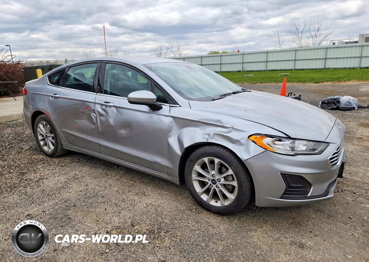 2020 Ford Fusion Se VIN:3FA6P0HD8LR185406 - 4