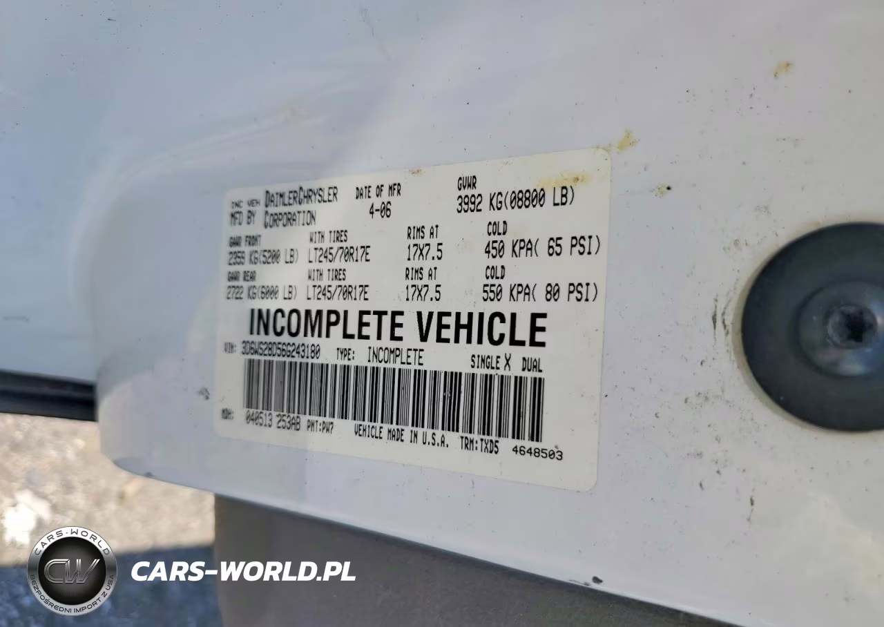 2006 Dodge Ram 2500 St VIN:3D6WS28D56G243180 - 12