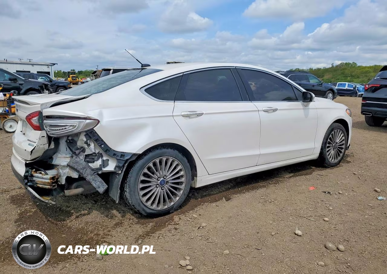 2014 Ford Fusion Titanium VIN:3FA6P0K90ER119391 - 3