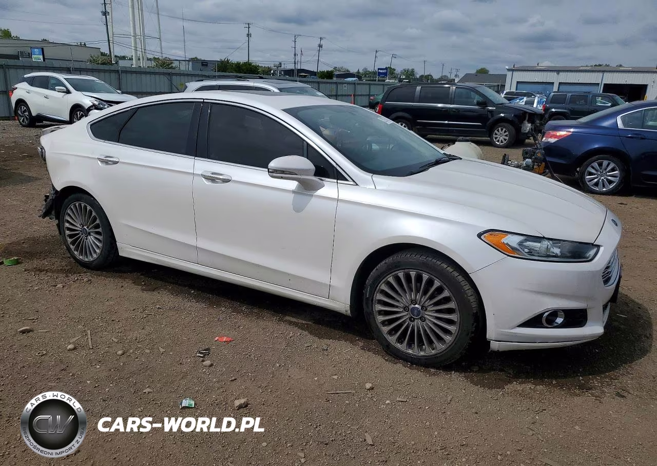 2014 Ford Fusion Titanium VIN:3FA6P0K90ER119391 - 4