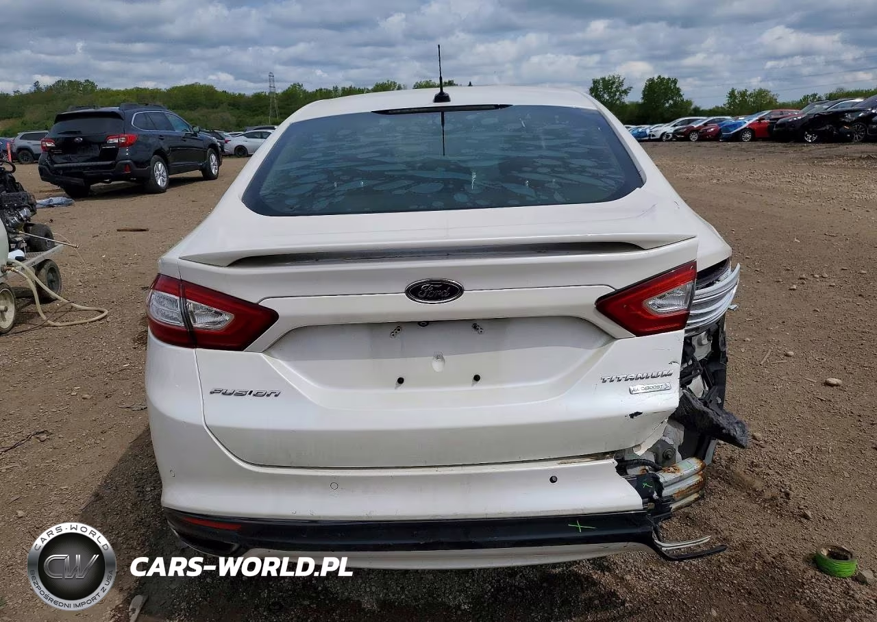 2014 Ford Fusion Titanium VIN:3FA6P0K90ER119391 - 6
