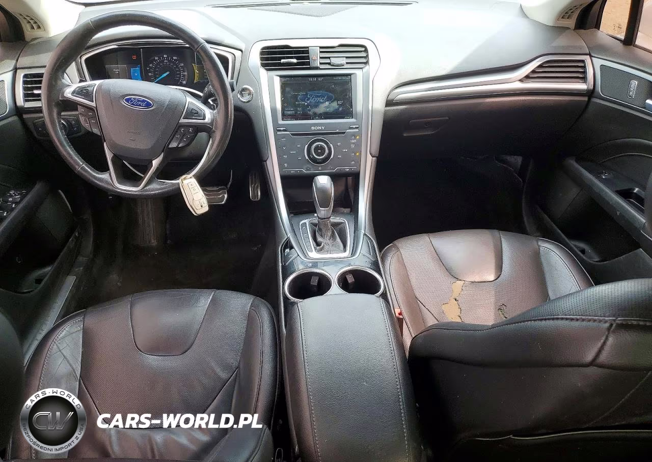 2014 Ford Fusion Titanium VIN:3FA6P0K90ER119391 - 8