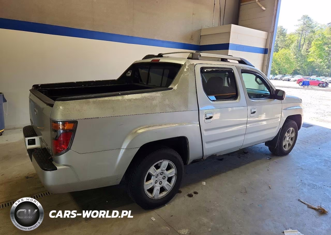 2006 Honda Ridgeline Rtl VIN:2HJYK16596H503662 - 3