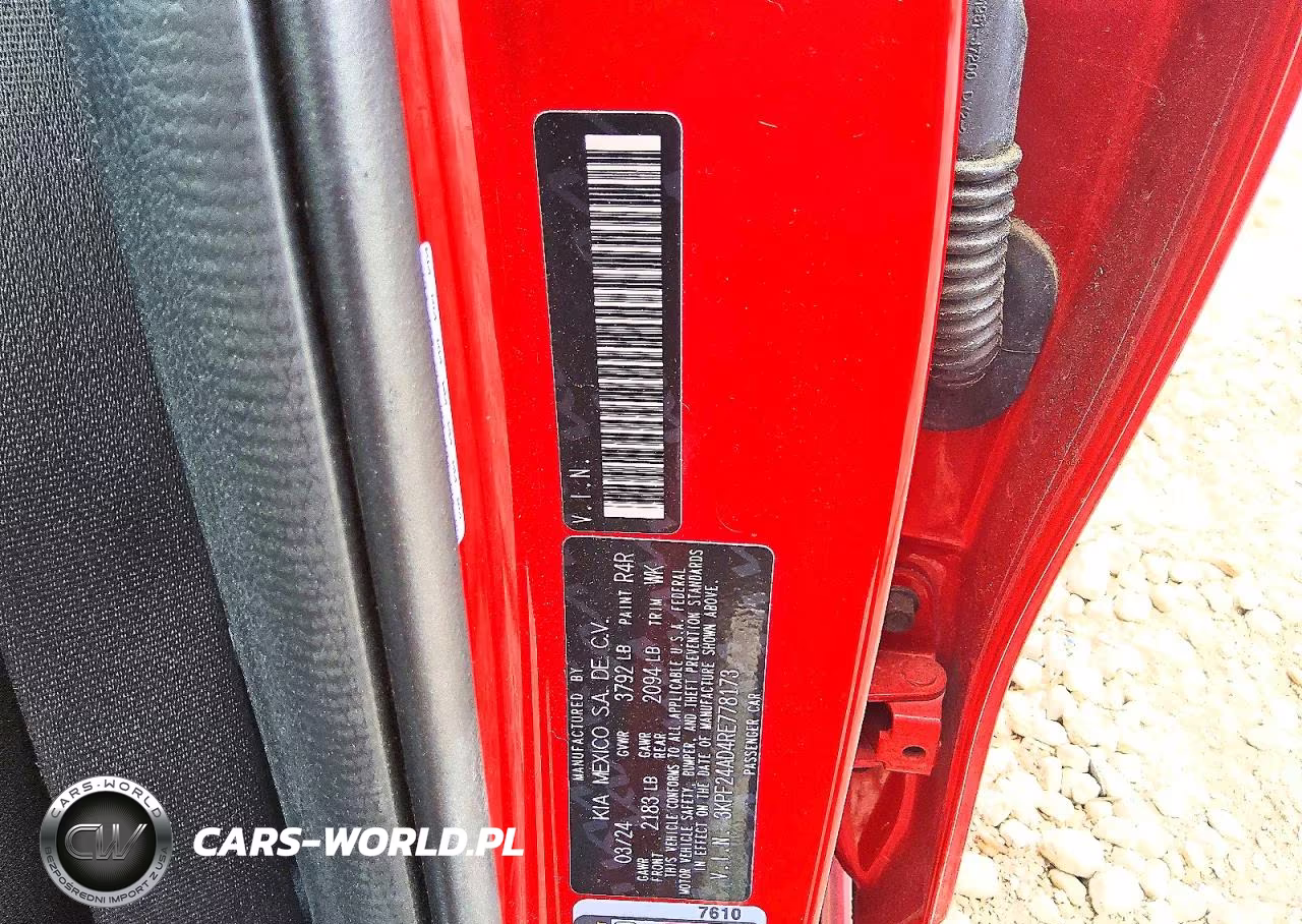 2024 Kia Forte Lxs VIN:3KPF24AD4RE778173 - 13