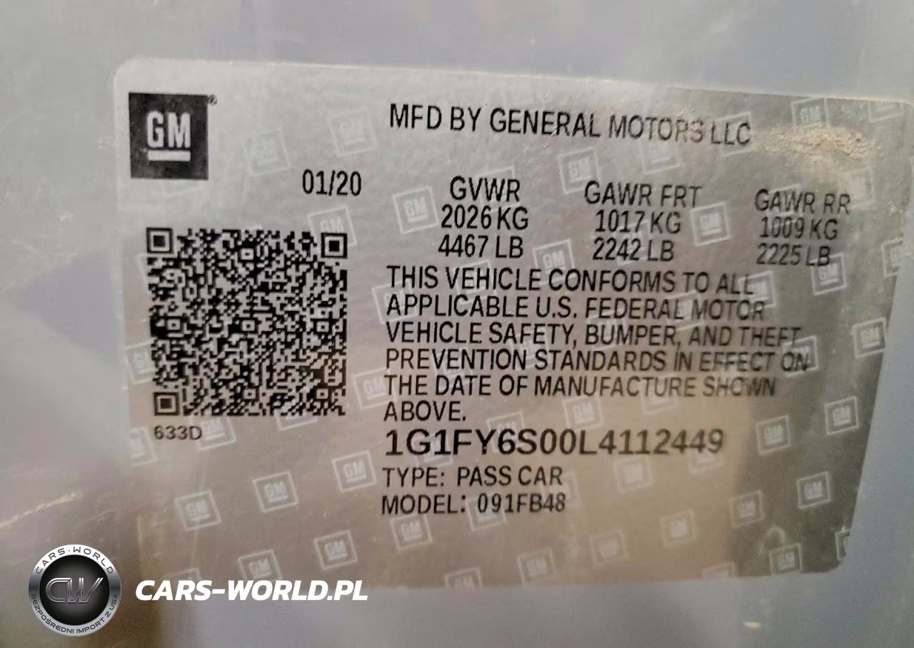 2020 Chevrolet Bolt Ev Lt VIN:1G1FY6S00L4112449 - 13