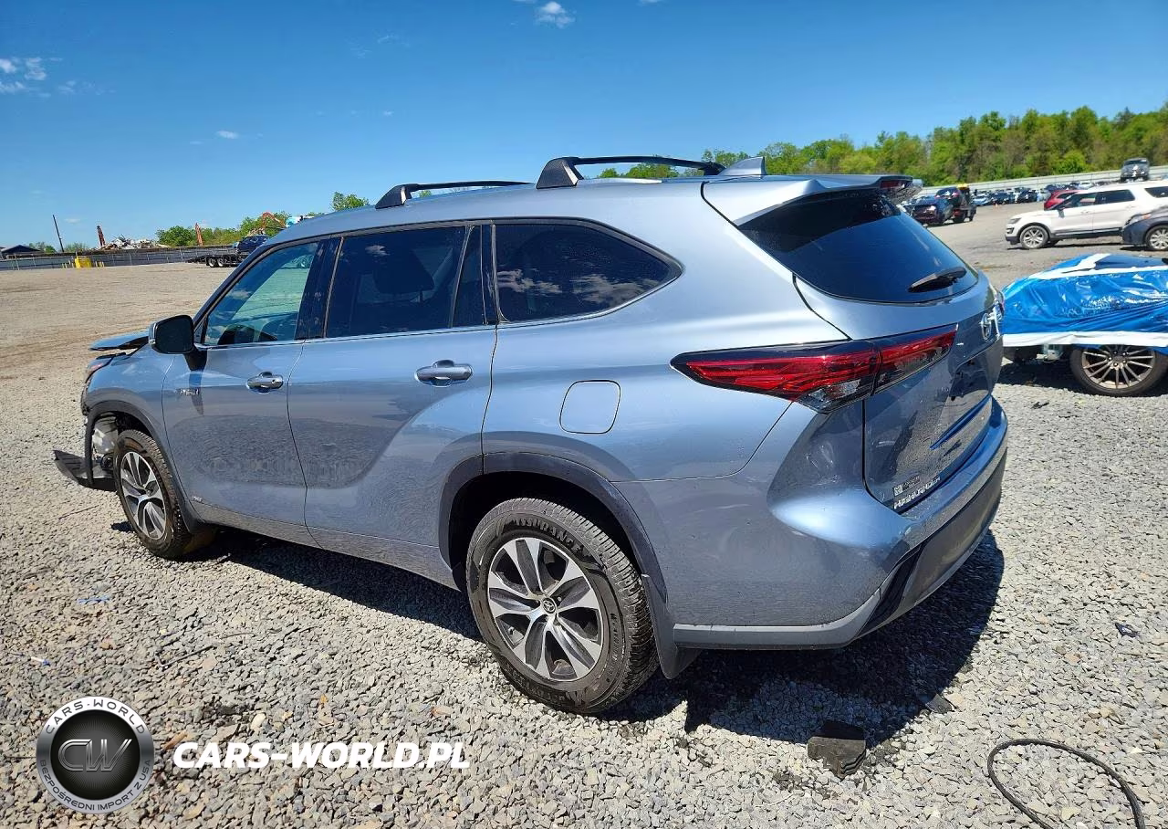 2021 Toyota Highlander Hybrid Xle VIN:5TDHBRCH6MS057826 - 2