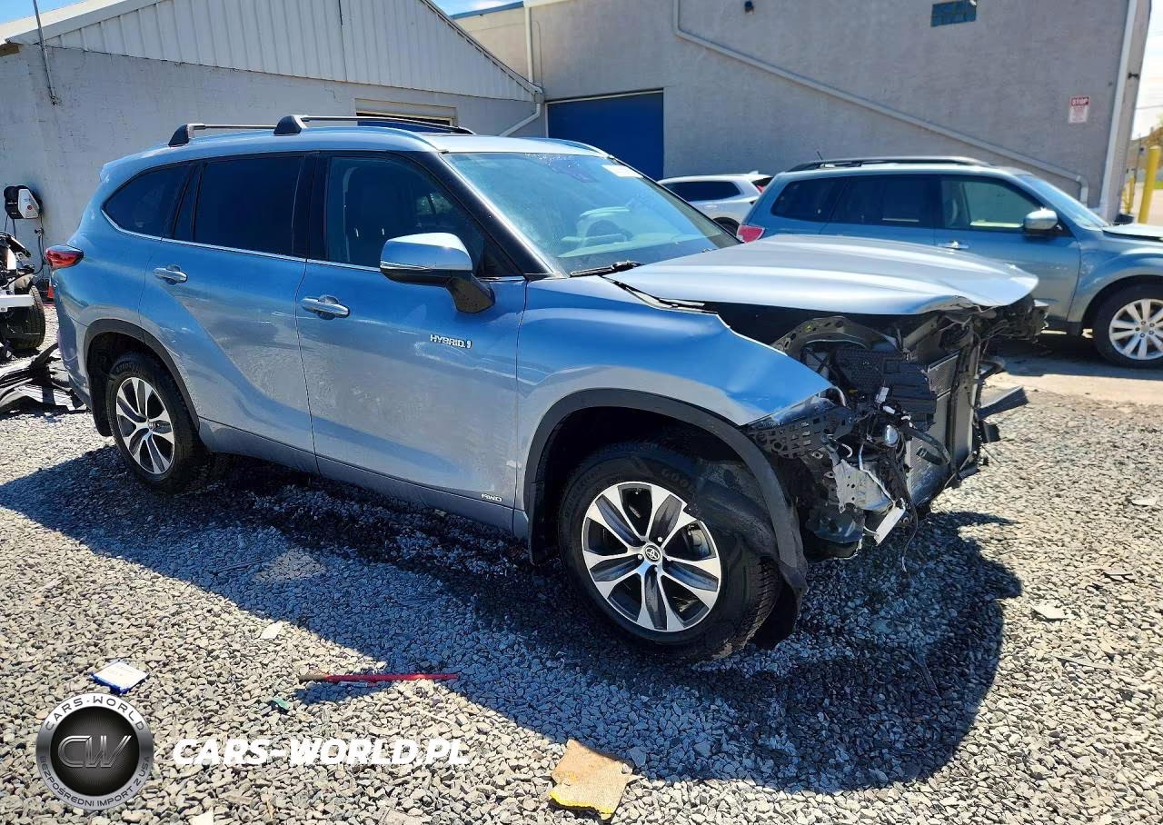 2021 Toyota Highlander Hybrid Xle VIN:5TDHBRCH6MS057826 - 4