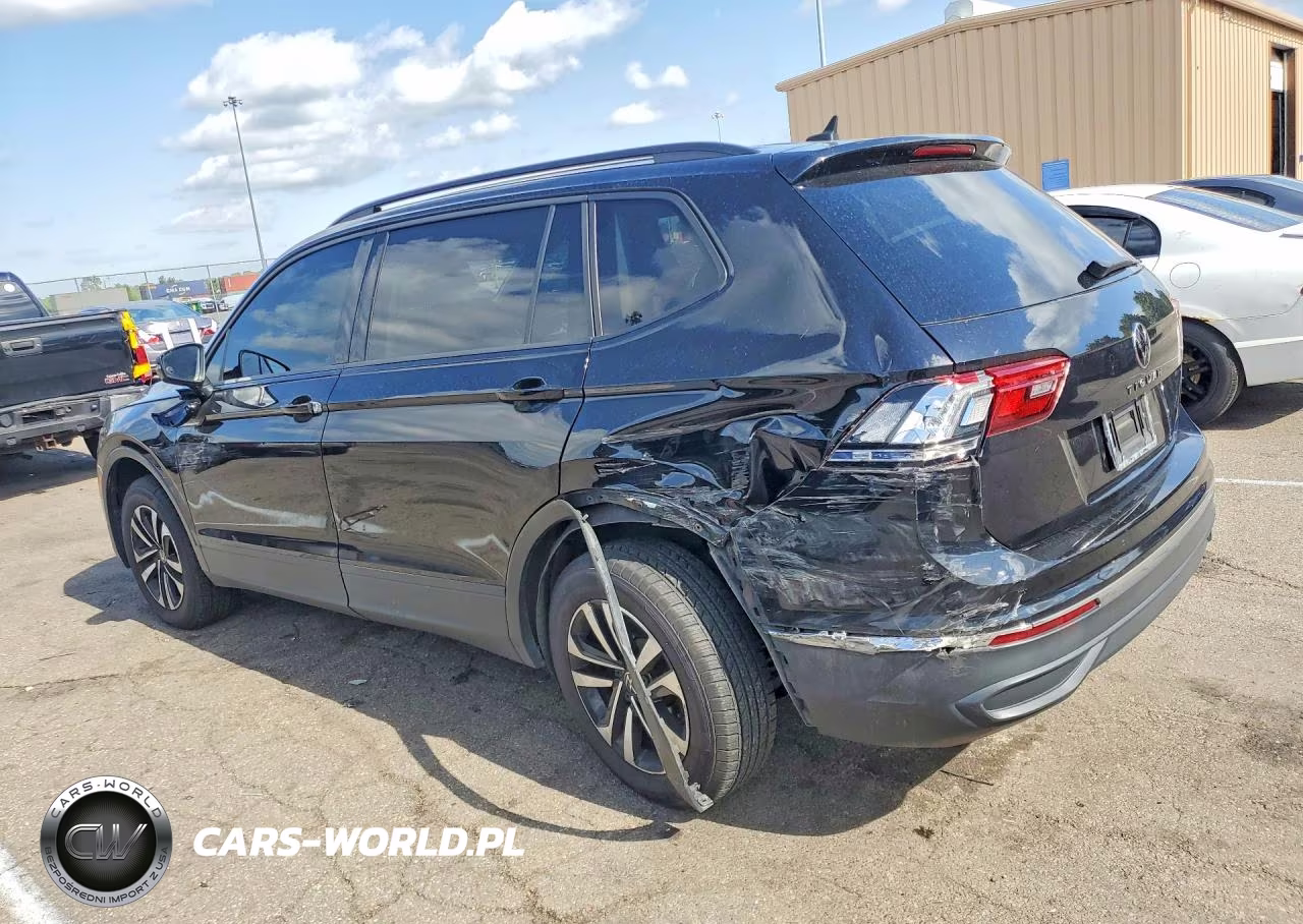 2022 Volkswagen Tiguan S VIN:3VV1B7AX7NM012526 - 2