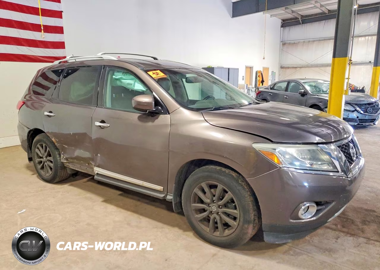 2015 Nissan Pathfinder Sl VIN:5N1AR2MN7FC717882 - 4