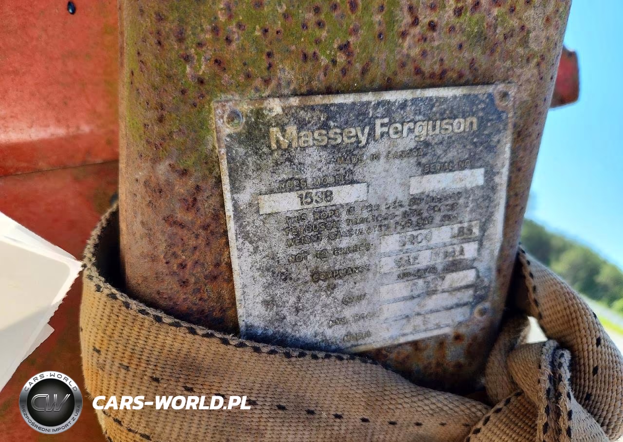 1963 Massey Fergusen 255 VIN:1538 - 10