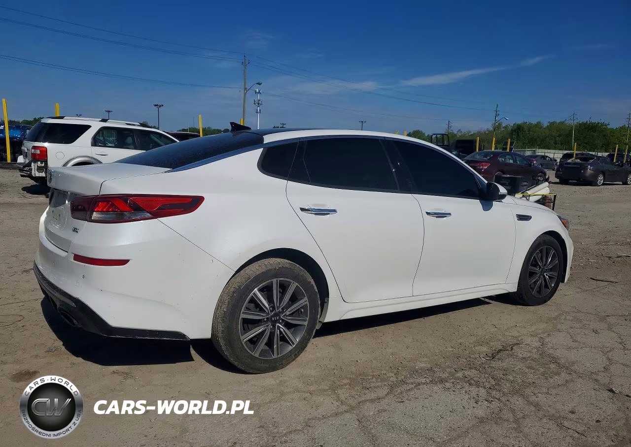 2019 Kia Optima Ex VIN:5XXGU4L11KG344842 - 3