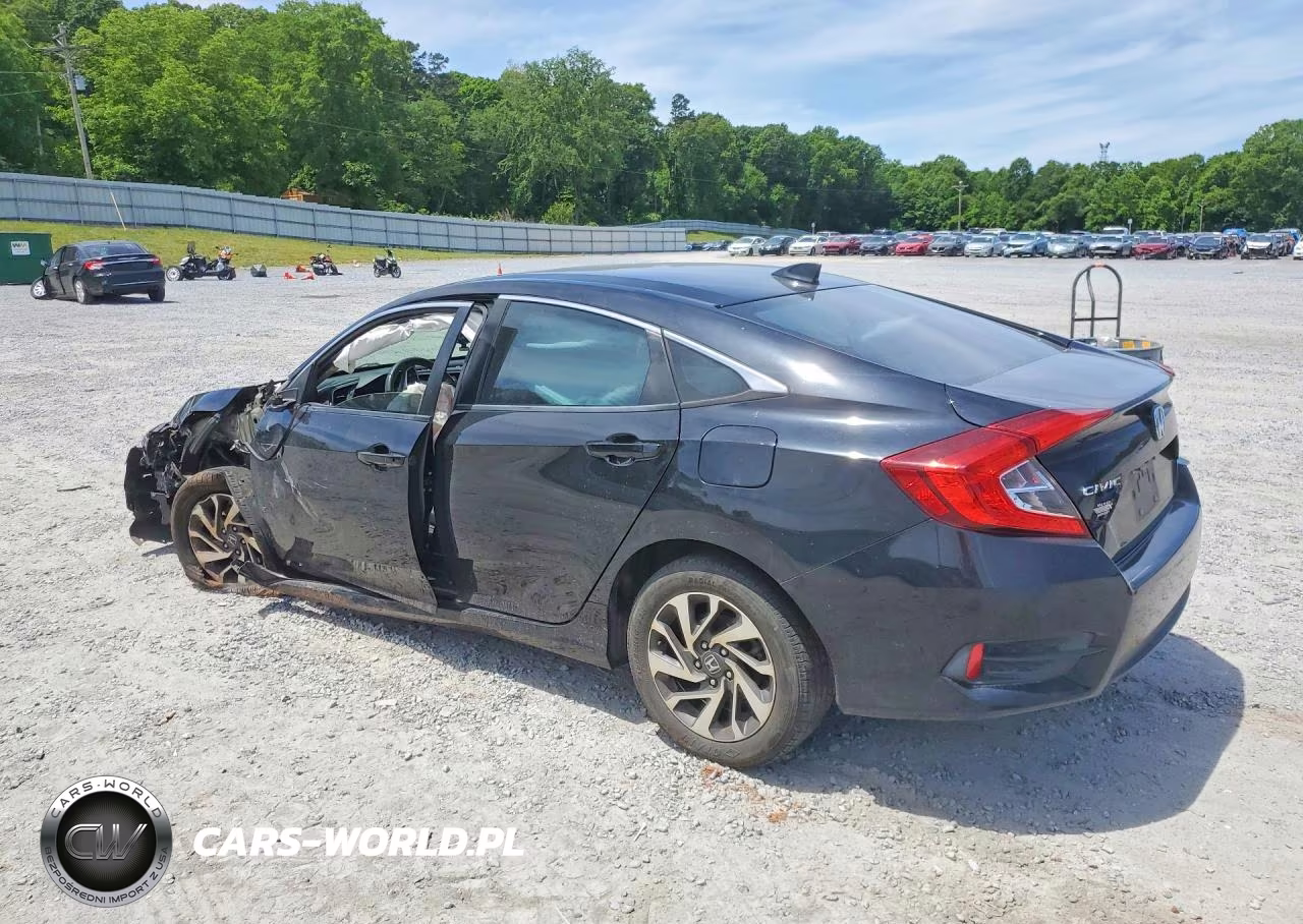 2018 Honda Civic Ex VIN:2HGFC2F74JH542590 - 2