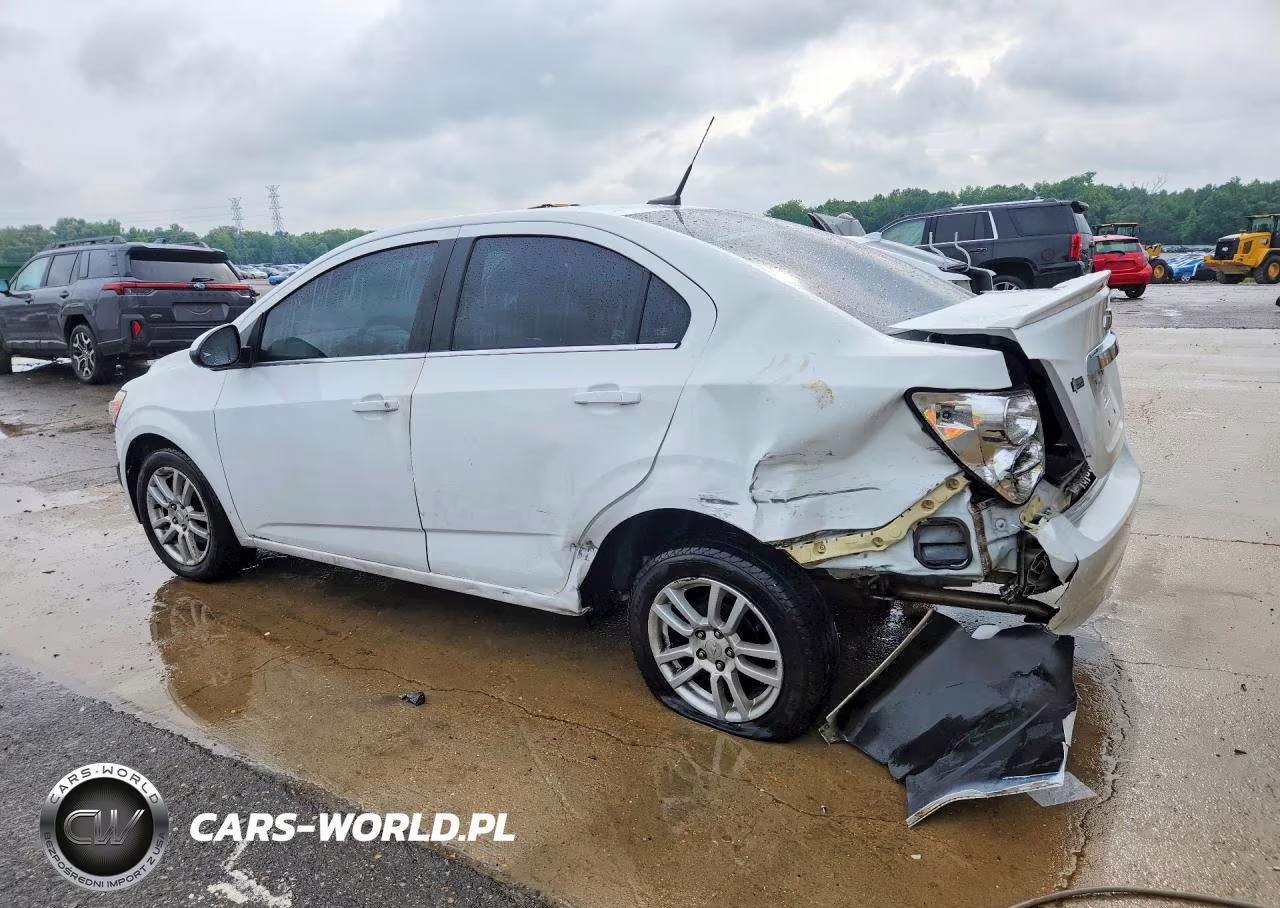 2014 Chevrolet Sonic Lt VIN:1G1JC5SH4E4168387 - 2