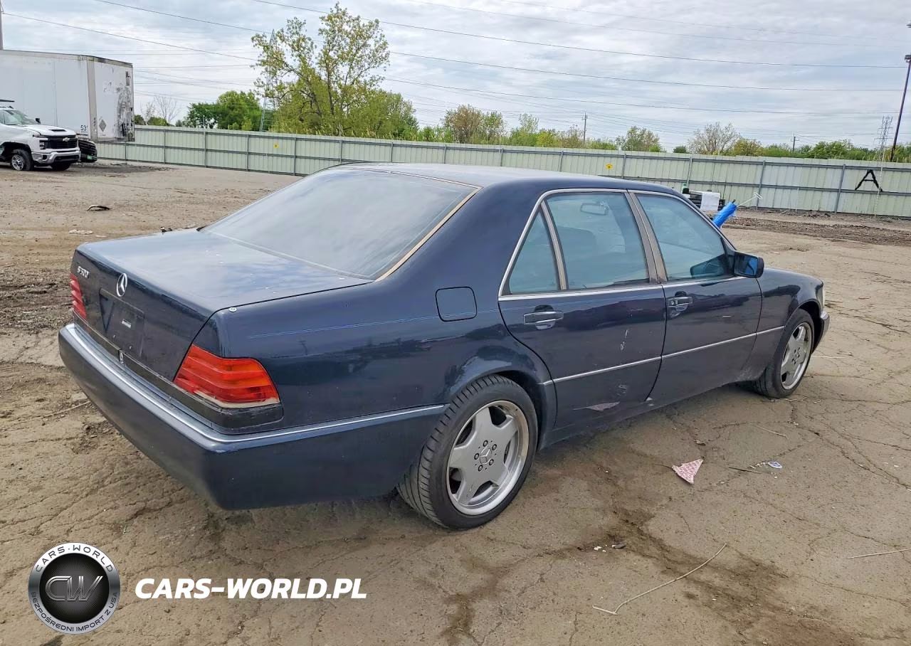 1994 Mercedes-Benz S 500 VIN:WDBGA51EXRA166986 - 3
