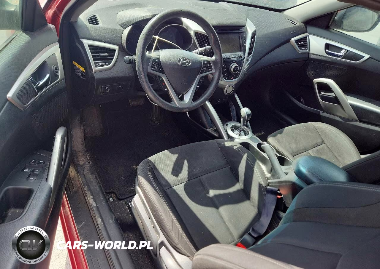 2015 Hyundai Veloster Base VIN:KMHTC6AD1FU244990 - 8