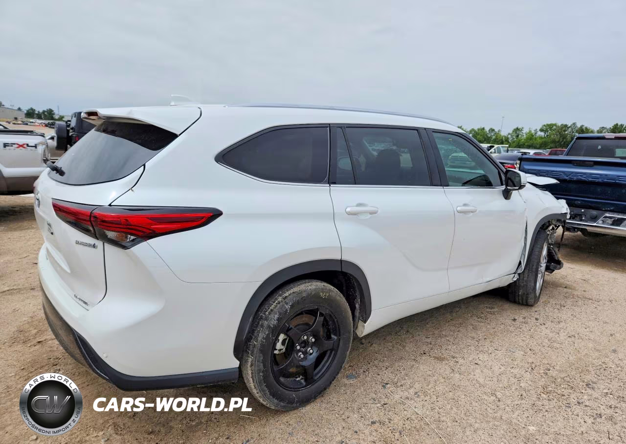 2022 Toyota Highlander Hybrid Limited VIN:5TDYARAH3NS514311 - 3