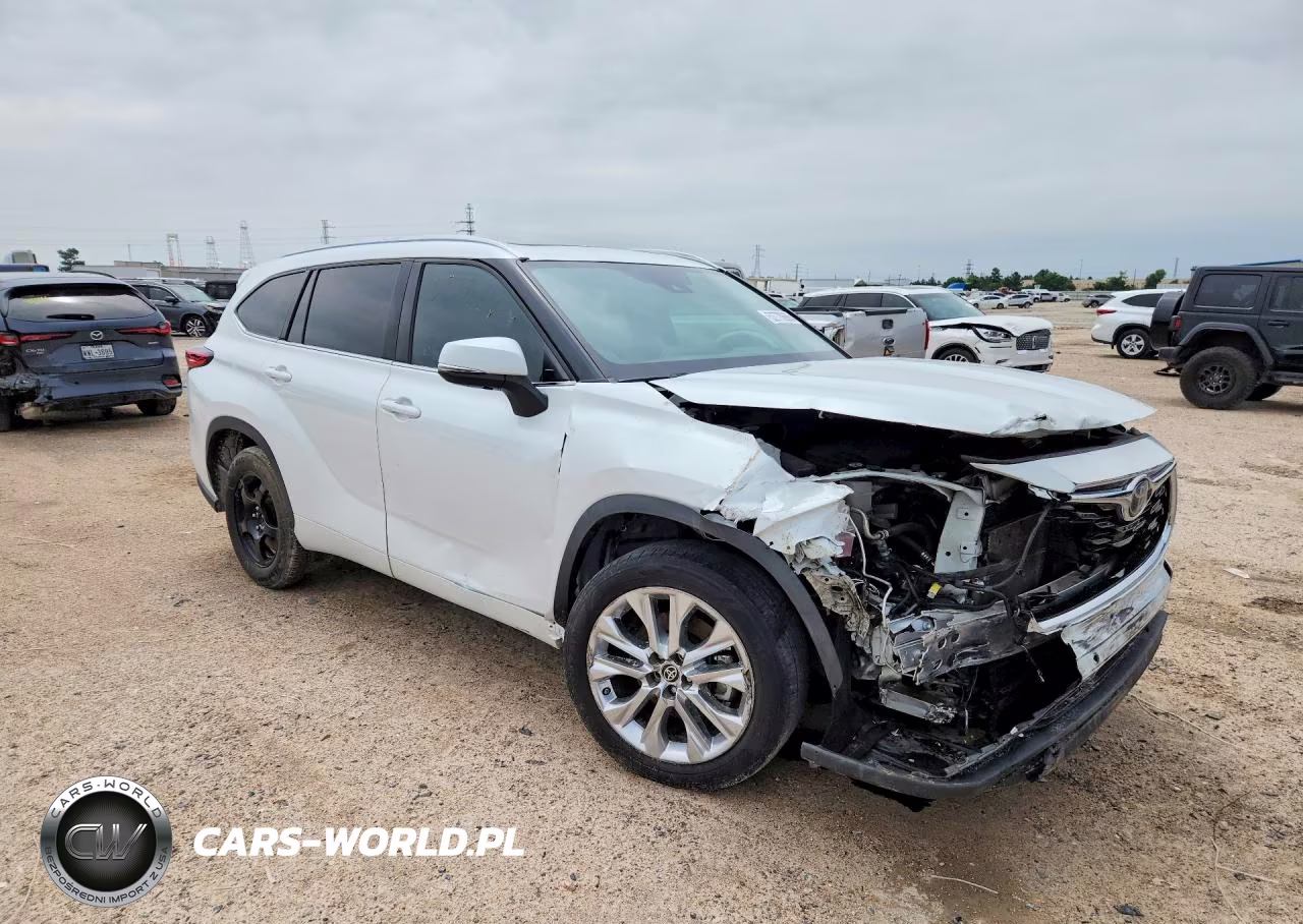 2022 Toyota Highlander Hybrid Limited VIN:5TDYARAH3NS514311 - 4