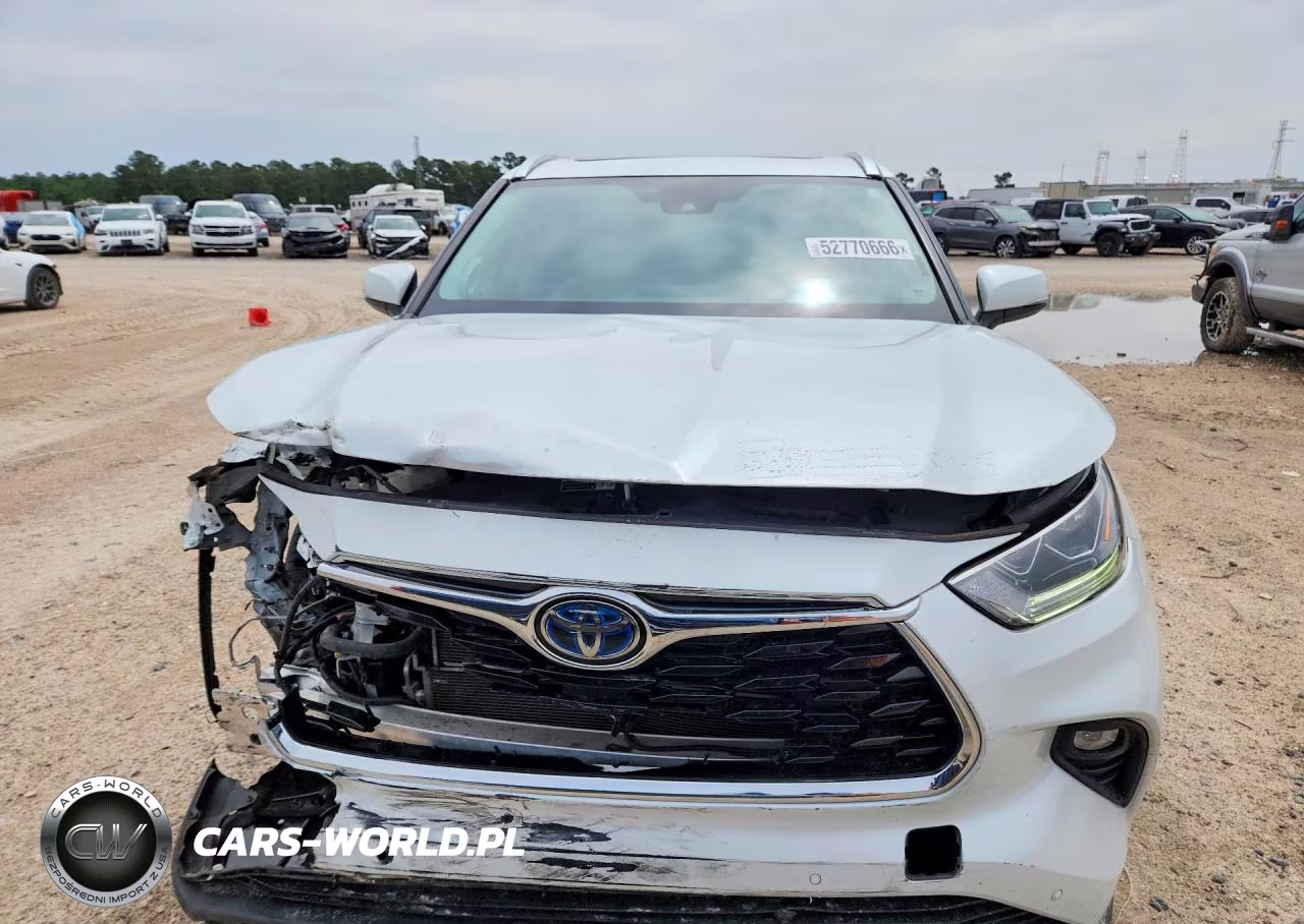 2022 Toyota Highlander Hybrid Limited VIN:5TDYARAH3NS514311 - 5