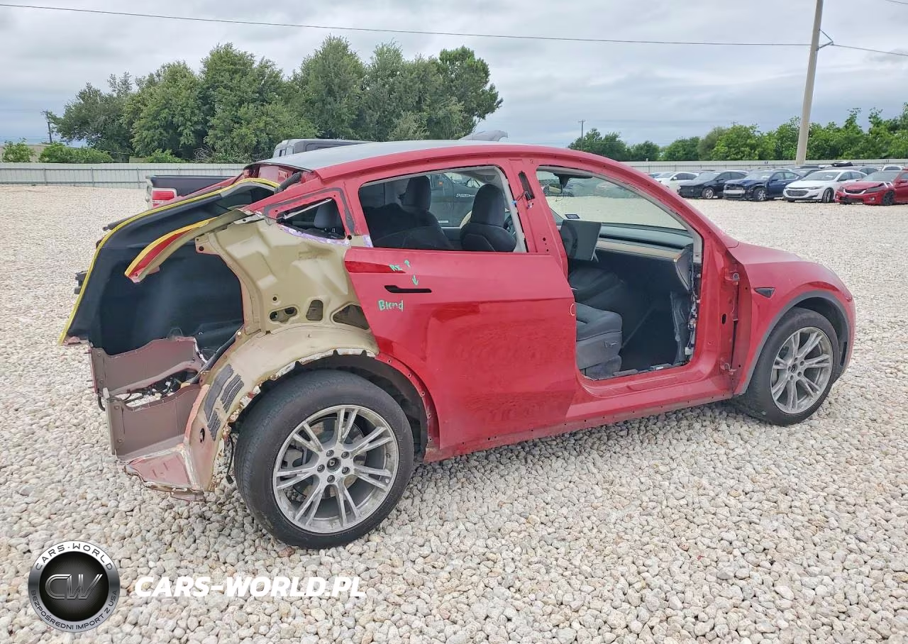 2022 Tesla Model Y Awd W-Long R VIN:7SAYGDEE3NA004935 - 3