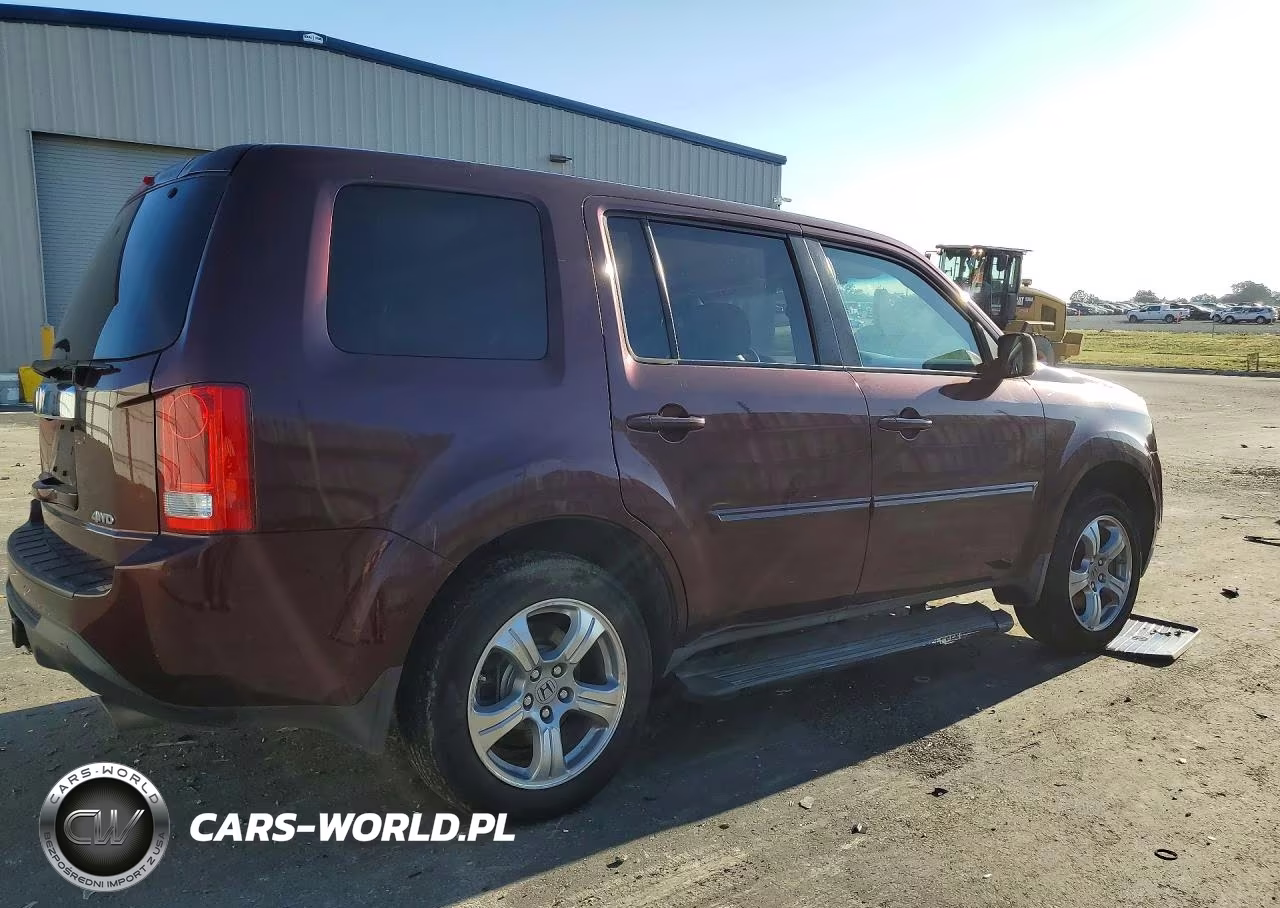 2012 Honda Pilot Exl VIN:5FNYF4H52CB018322 - 3