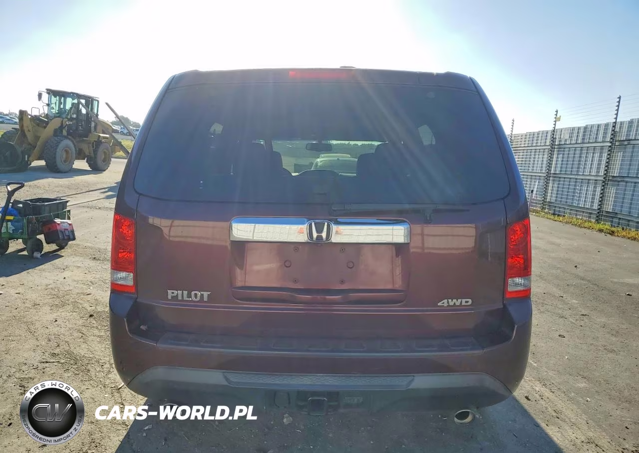 2012 Honda Pilot Exl VIN:5FNYF4H52CB018322 - 6
