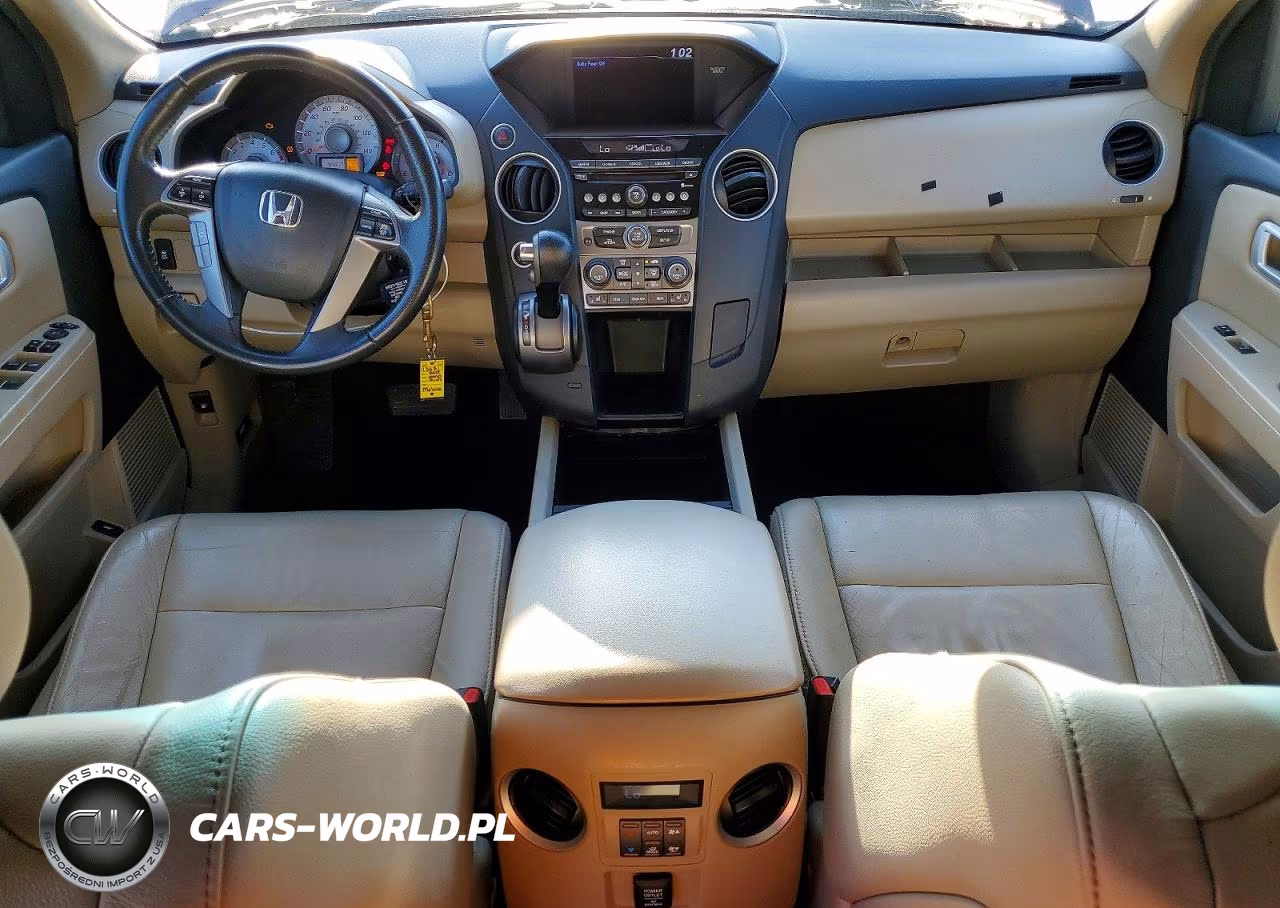 2012 Honda Pilot Exl VIN:5FNYF4H52CB018322 - 8