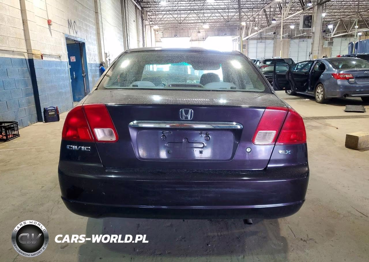 2001 Honda Civic Ex VIN:2HGES26741H552065 - 6