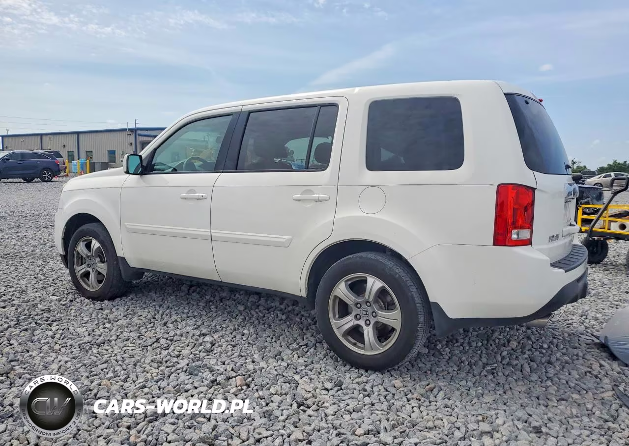 2013 Honda Pilot Exl VIN:5FNYF3H55DB038267 - 2