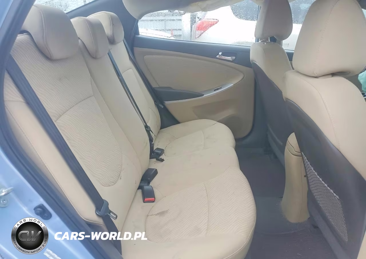 2013 Hyundai Accent Gls VIN:KMHCU4AE4DU489550 - 10