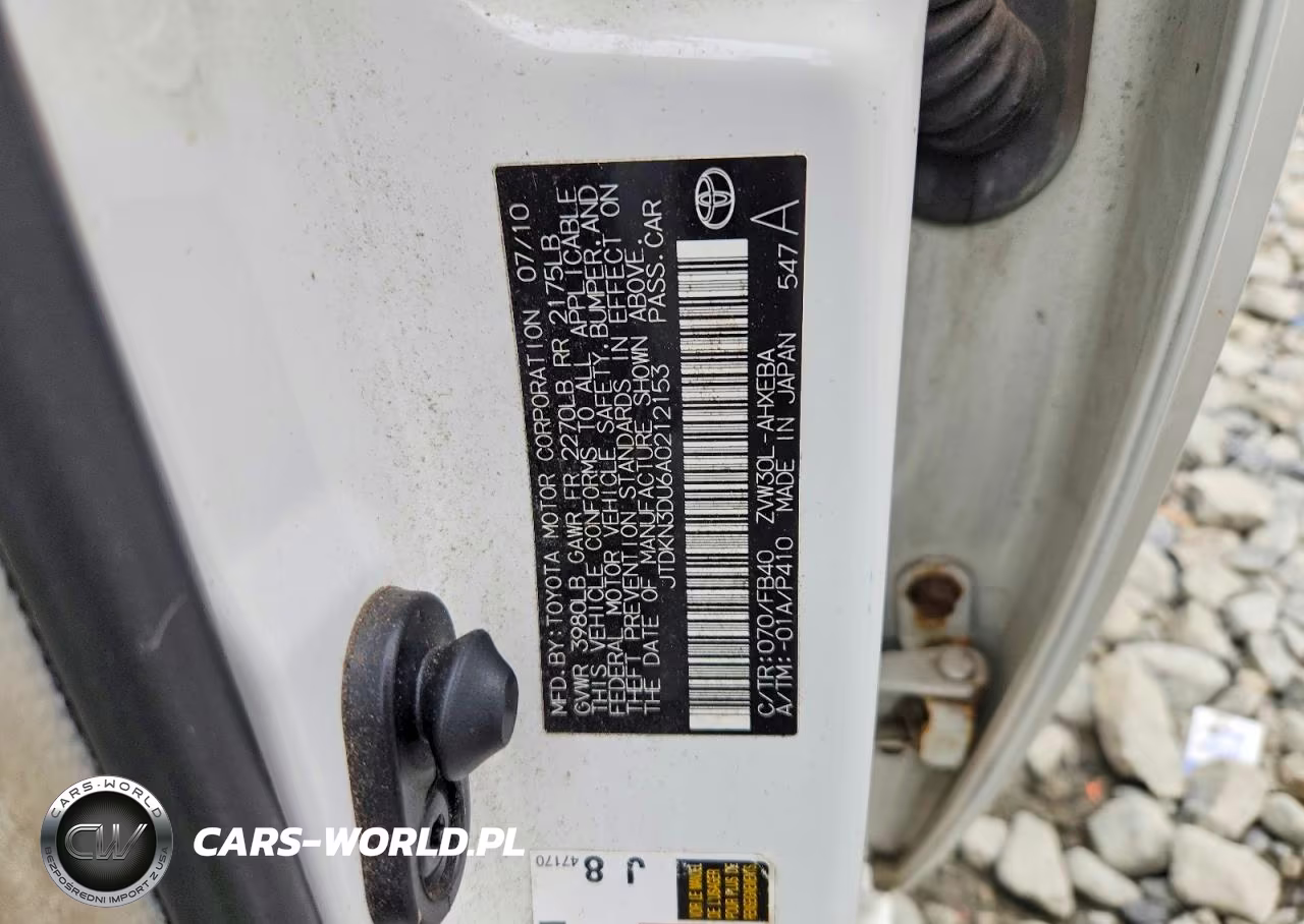 2010 Toyota Prius Iii VIN:JTDKN3DU6A0212153 - 12