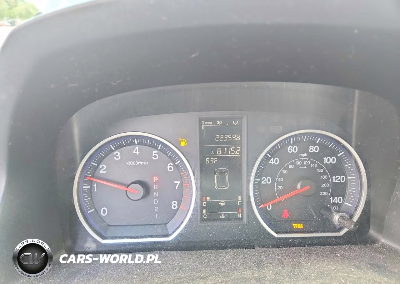 2008 Honda Cr-V Ex VIN:5J6RE485X8L045693 - 9