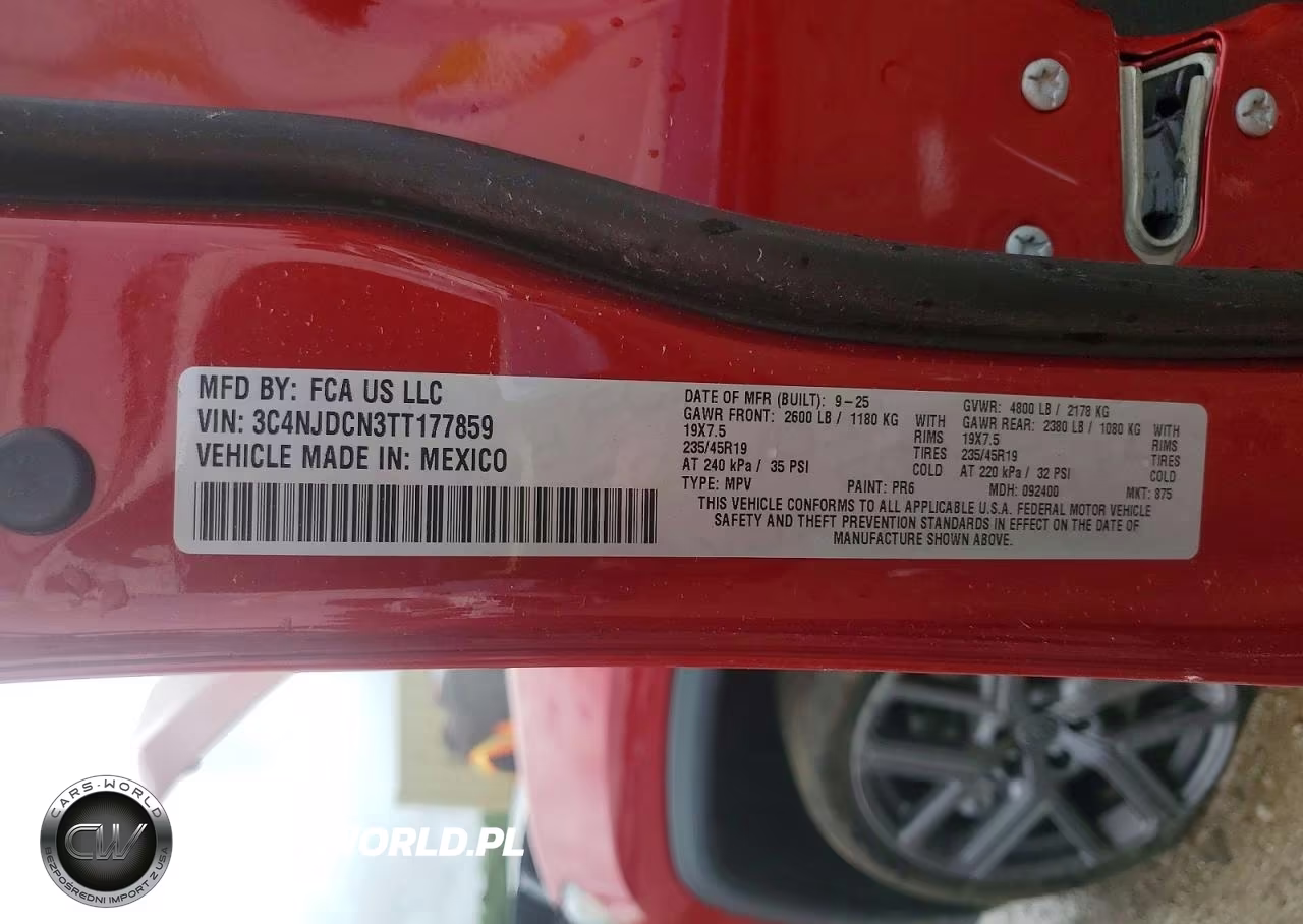 2026 Jeep Compass VIN:3C4NJDCN3TT177859 - 13