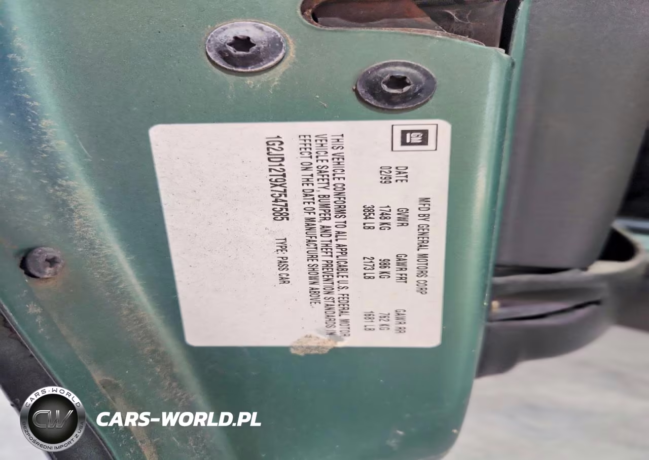 1999 Pontiac Sunfire Gt VIN:1G2JD12T9X7547585 - 12