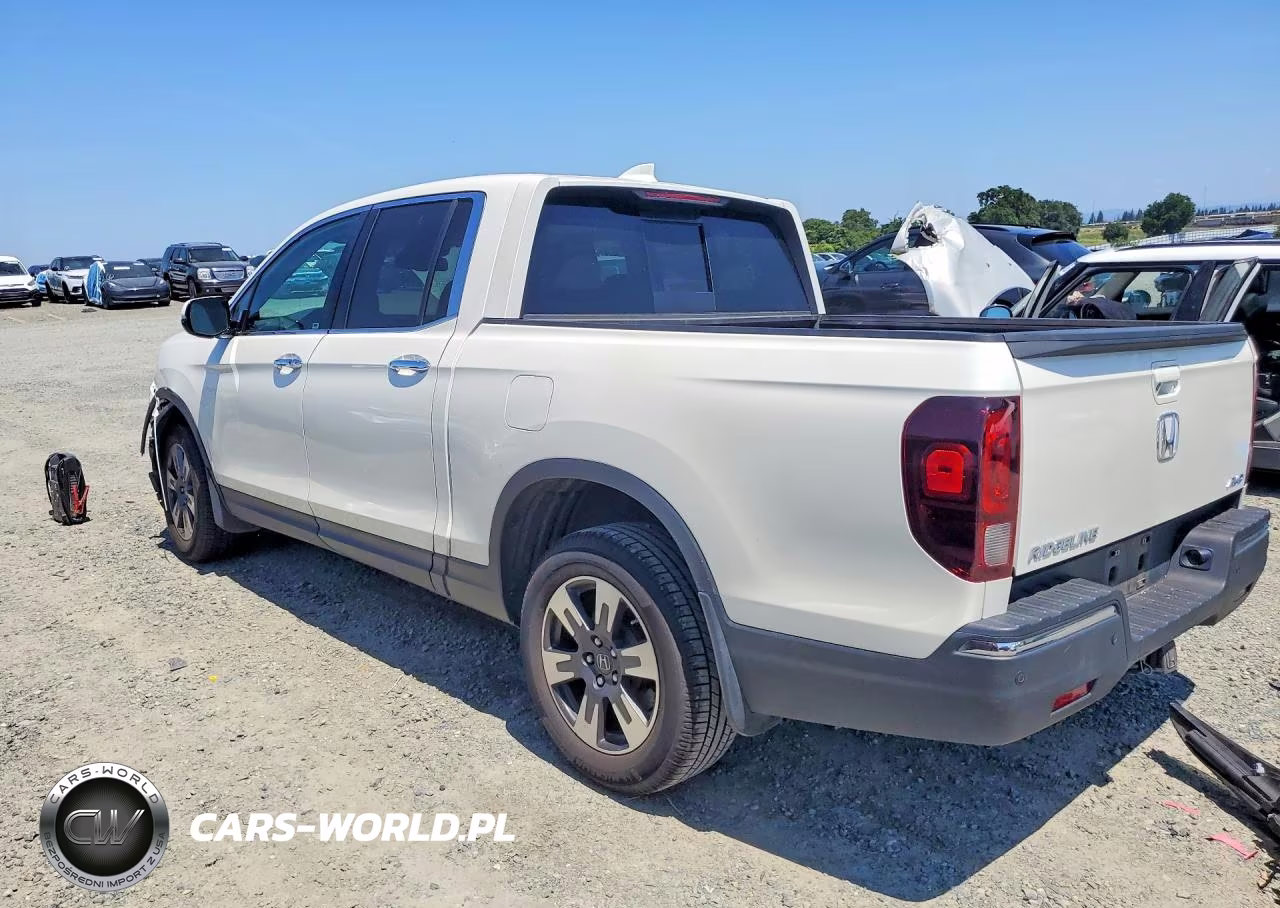 2017 Honda Ridgeline Rtl VIN:5FPYK3F72HB037848 - 2