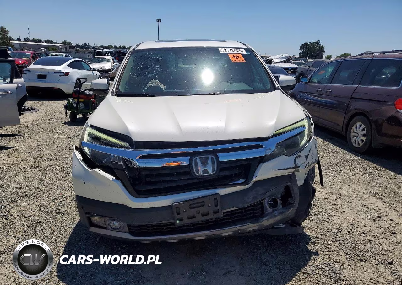 2017 Honda Ridgeline Rtl VIN:5FPYK3F72HB037848 - 5