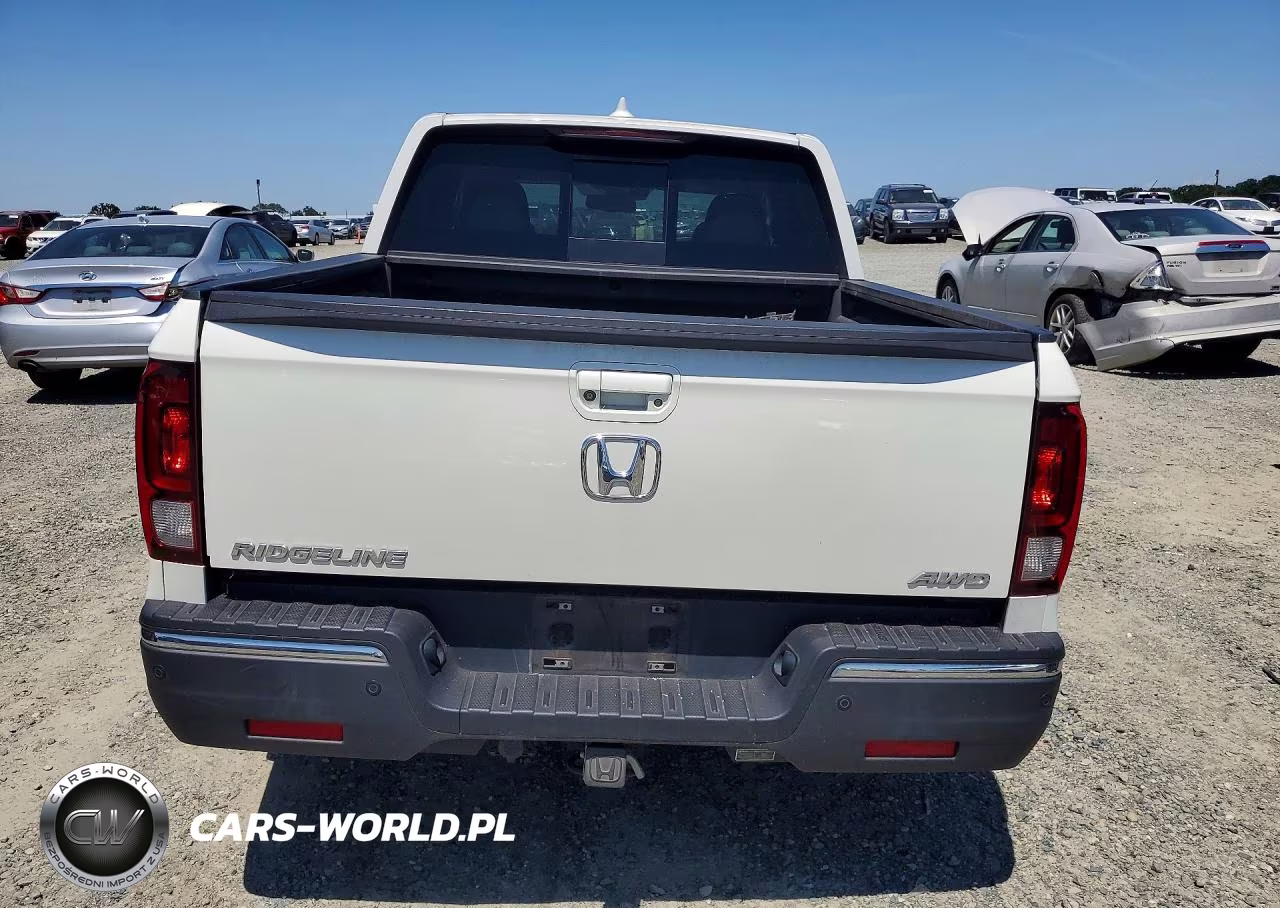 2017 Honda Ridgeline Rtl VIN:5FPYK3F72HB037848 - 6