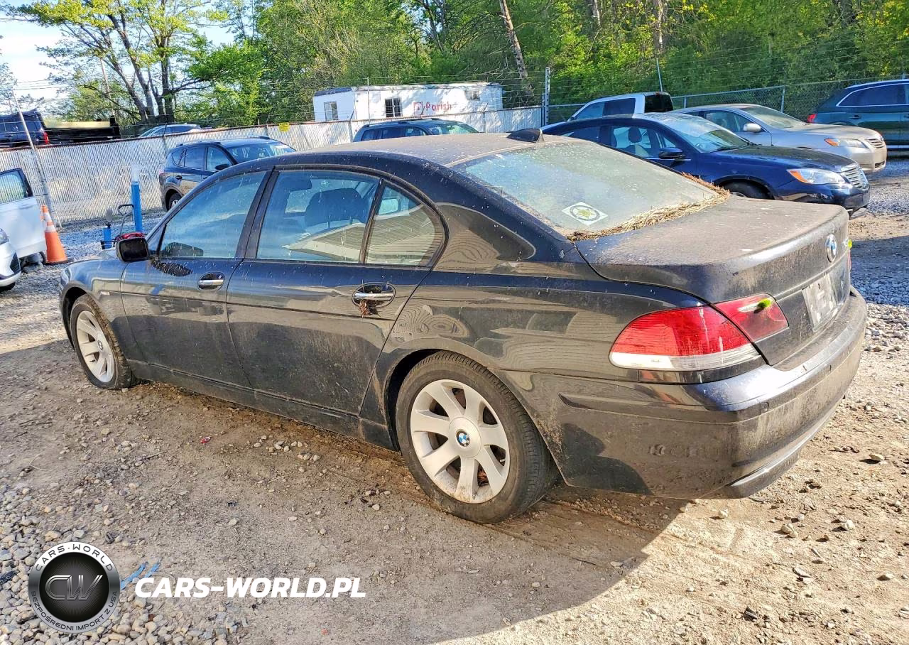 2008 BMW 750 Li VIN:WBAHN83558DT85826 - 2
