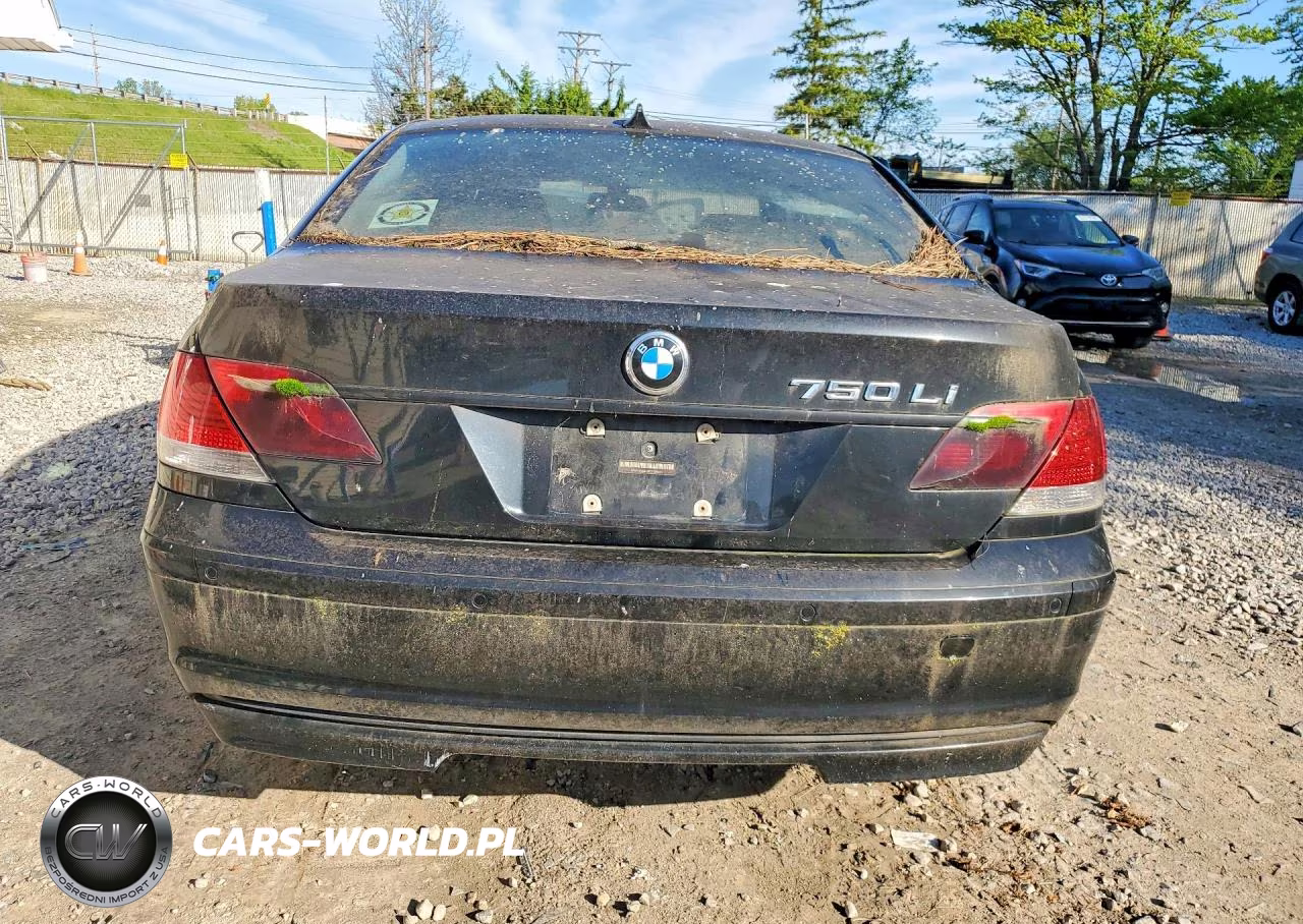 2008 BMW 750 Li VIN:WBAHN83558DT85826 - 6