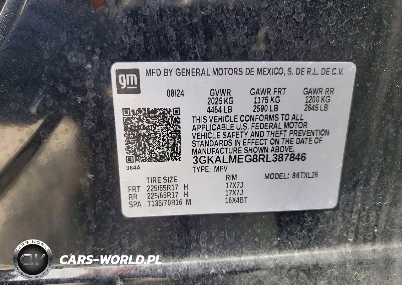 2024 GMC Terrain Sle VIN:3GKALMEG8RL387846 - 13