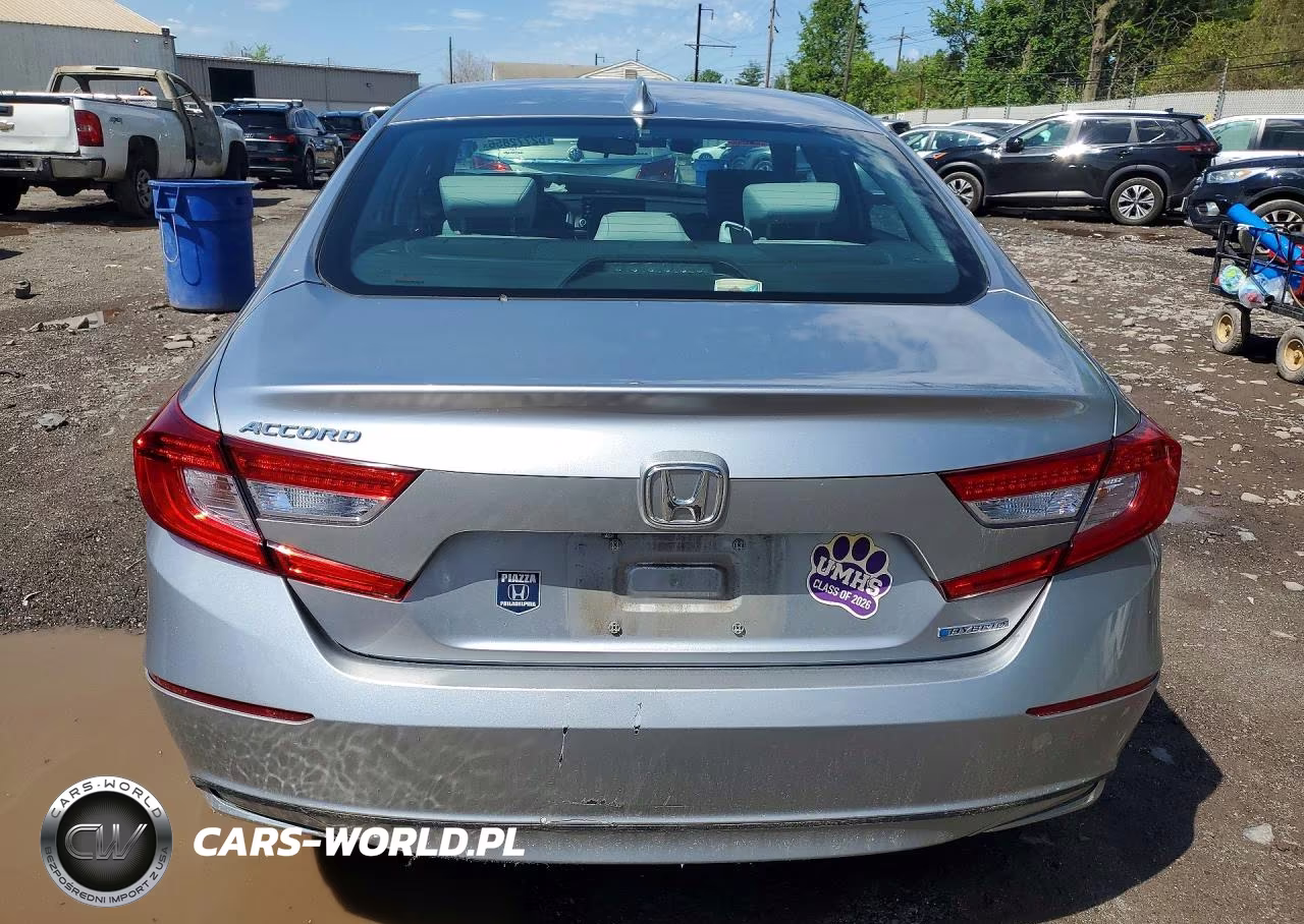 2018 Honda Accord Hybrid VIN:1HGCV3F15JA011105 - 6